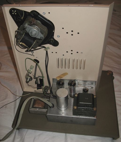 Deck Bottom and Amplifier Top View